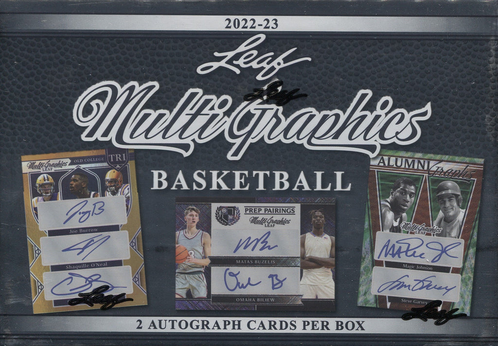 2022-23 Leaf Multigraphics Basketball Hobby, Box