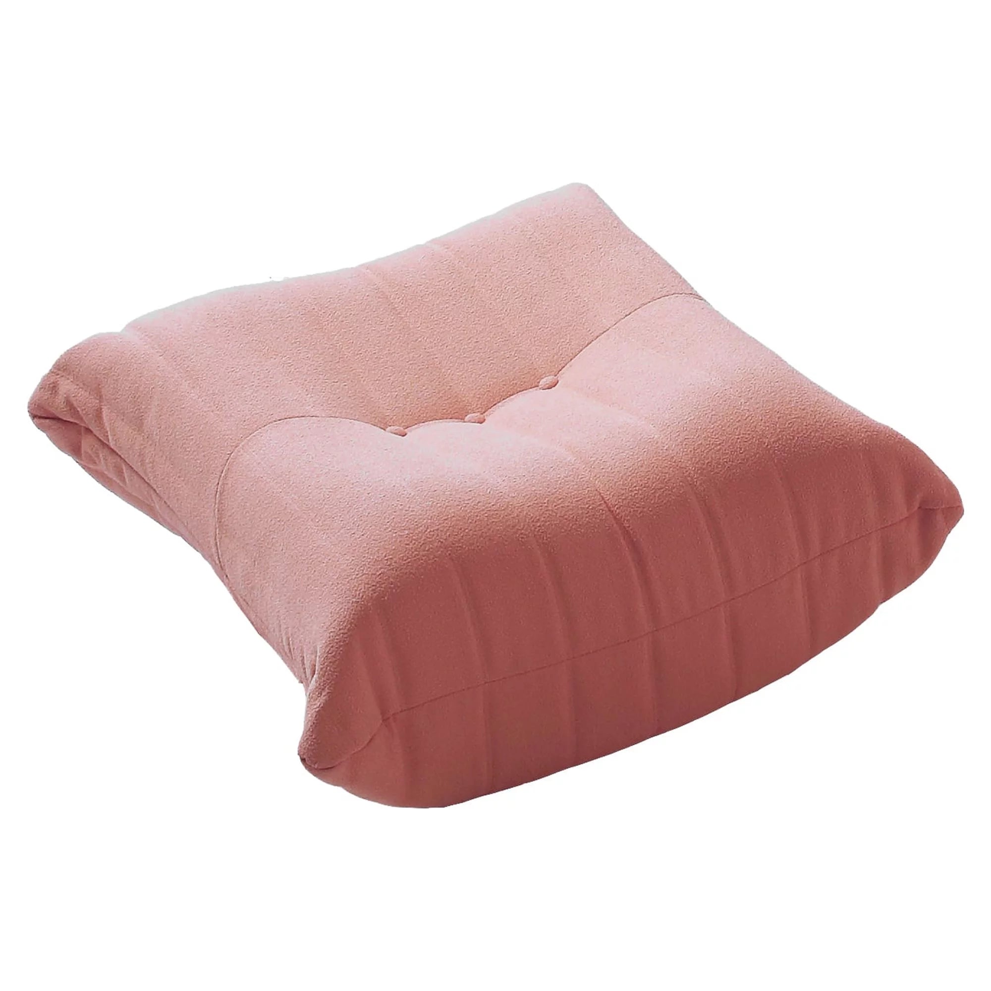 Magic Home Modern Sectional Sofa Togo Sofa Lazy Sofa Floor Sofa Foam Sofa Couch for Bedroom,Living Room,Apartment and Small Space,Three Seat Sofa,Beige