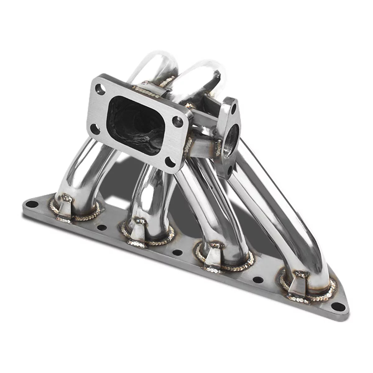 DNA Motoring TM-DSM-S-T3-38 For 1984 to 1993 Lancer Evolution / Eclipse / Talon T3 Turbo Manifold with 35mm / 38mm Wastegate Port - 4G63 85 86 87 88 89 90 91 92