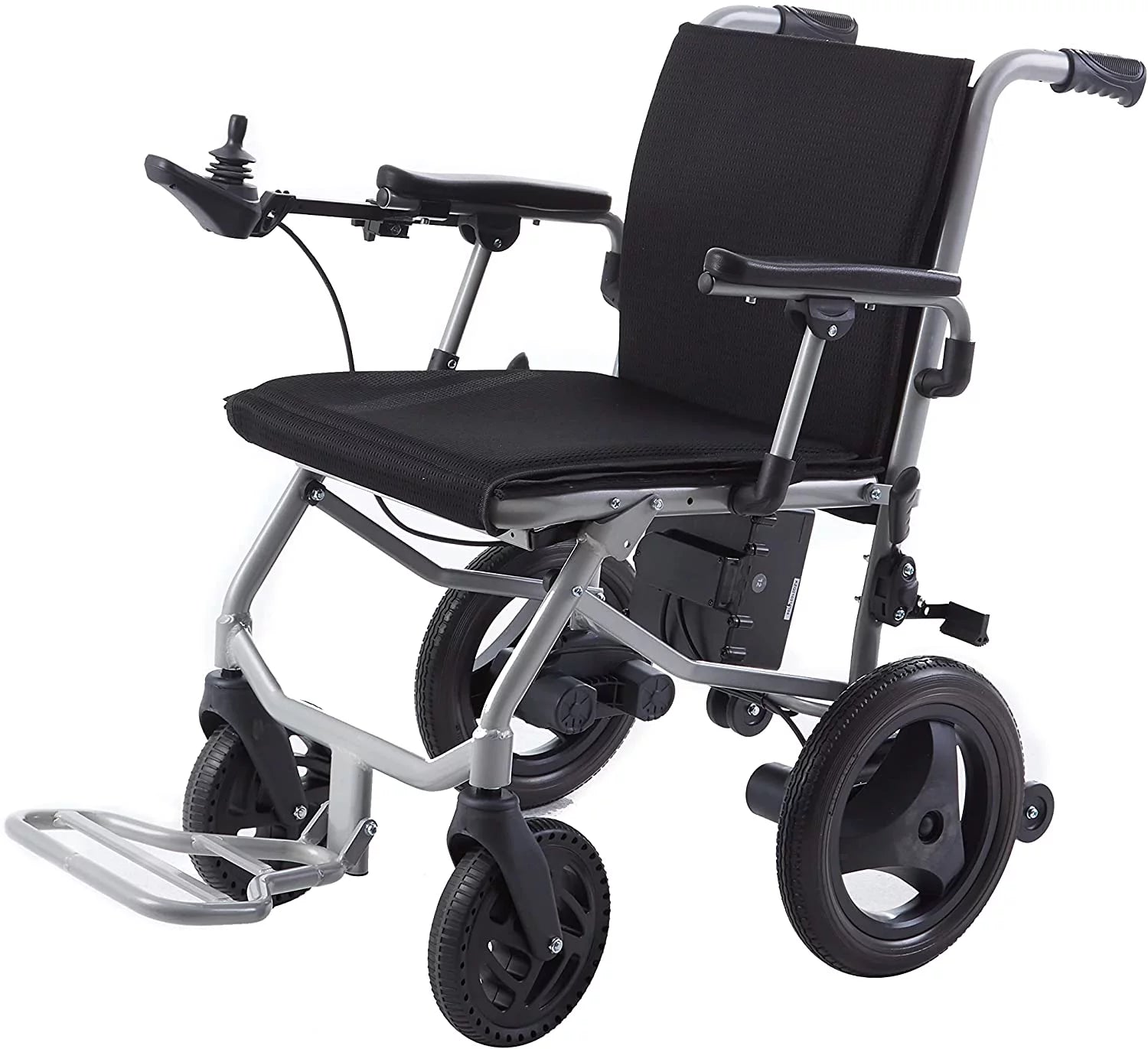 Culver Mobility - KANO - (only 35lbs) Foldable Electric Wheelchair, Travel Size, User-Friendly - Black