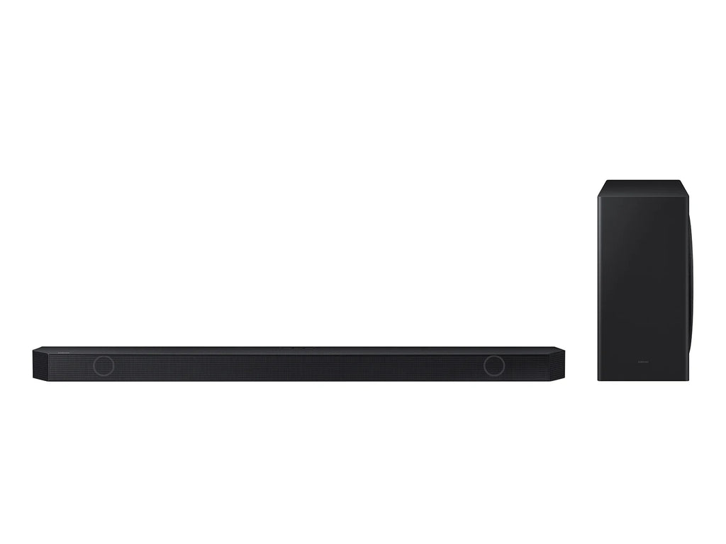 Samsung QN65S90CAFXZA 65" 4K OLED Smart TV with AI Upscaling with a Samsung HW-Q800C 5.1.2ch Soundbar and Subwoofer with Dolby Atmos (2023)