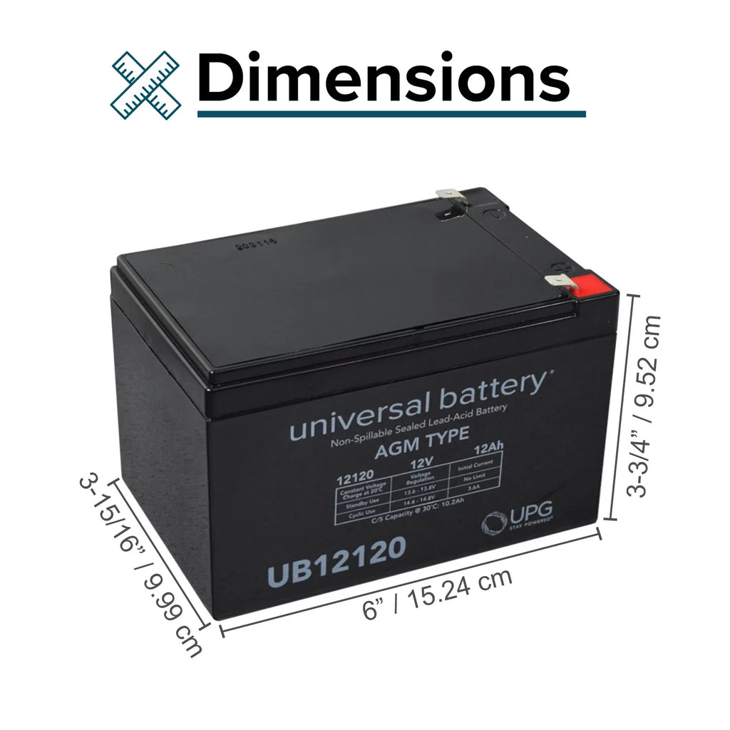 AlveyTech 36 Volt Battery Pack (12 Ah no Harness) for the Razor DXT Electric Drift Trike, Scooter