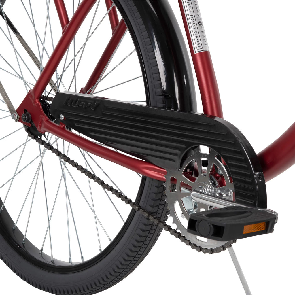 Huffy 26” Nel Lusso Men's Cruiser Bike, Matte Black