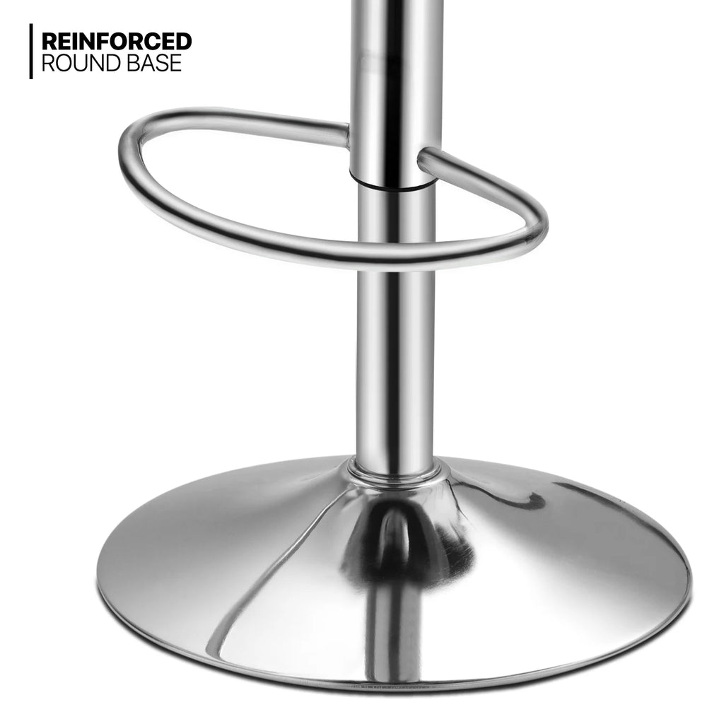 MoNiBloom 3 Piece Bar Table and Chair Set, 31.5" Kitchen Dining Table High Top Table and Leather Bar Stools for Bistro Home