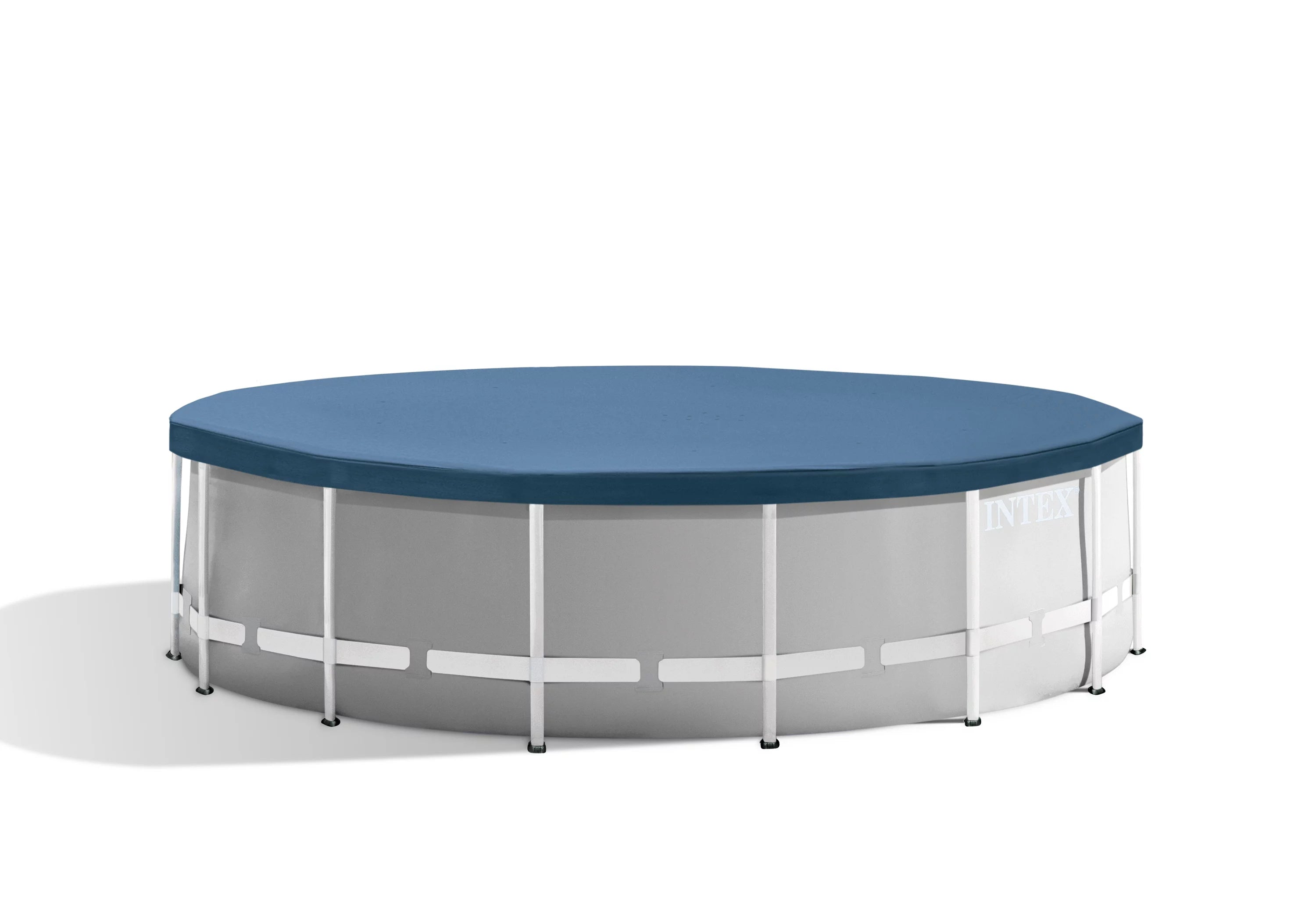 Intex 15 Foot x 42 Inch Prism Frame Above Ground Swimming Pool Set with Filter