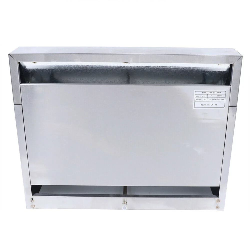 12L Commercial Countertop Gas Fryer, 2 Basket, Propane LPG Deep Fryer 2*6L