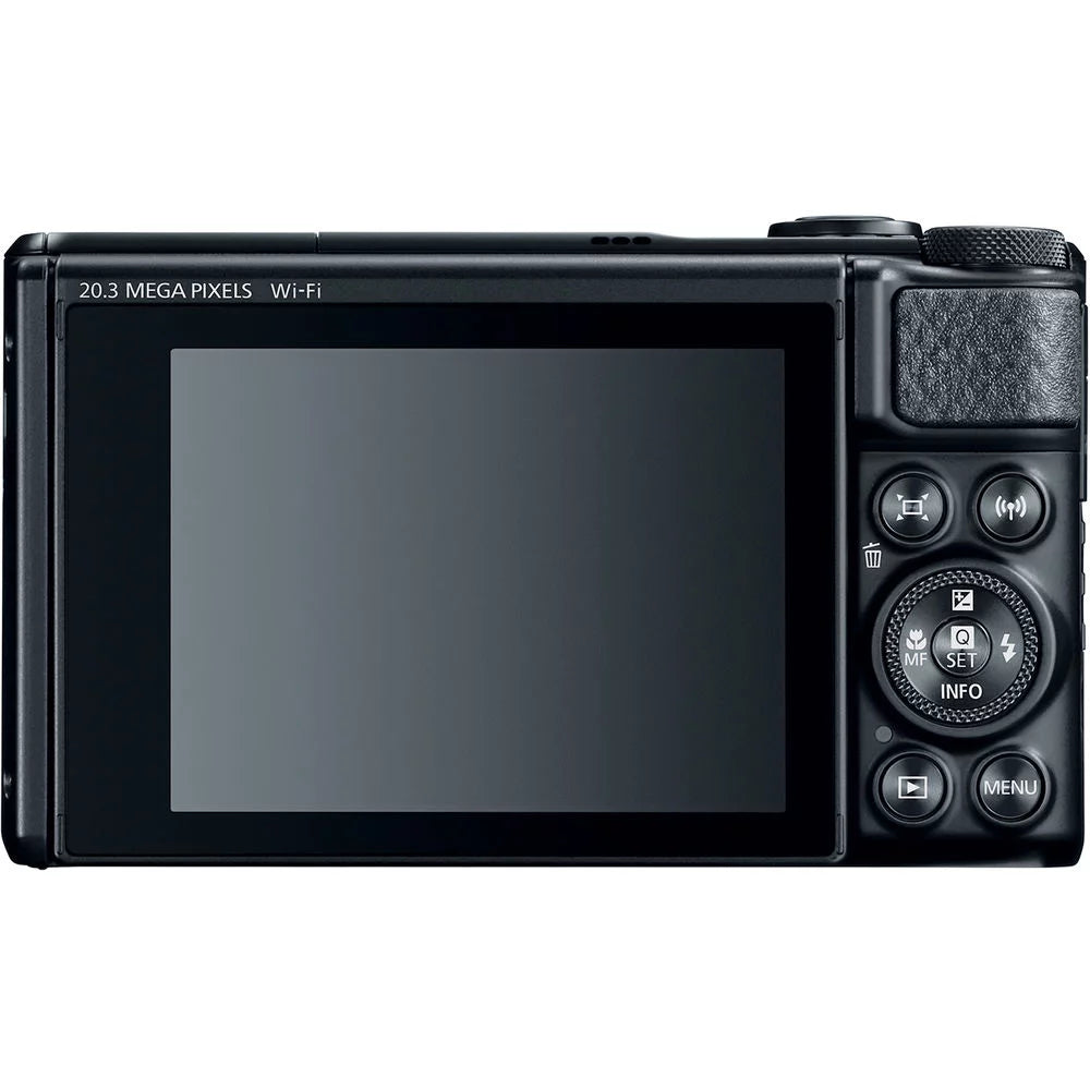 Canon PowerShot SX740 HS 20.3MP 4K Digital Camera 40x Optical Zoom Wi-Fi (Black)