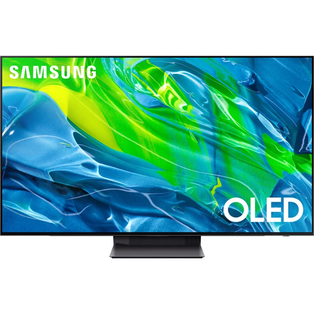 Open Box Samsung 55-Inch Class OLED 4K S95B Series Quantum HDR, Dolby Atmos, Object Tracking Sound, Laser Slim Design, Smart TV with Alexa Built-In (QN55S95BAFXZA, 2022 Model)