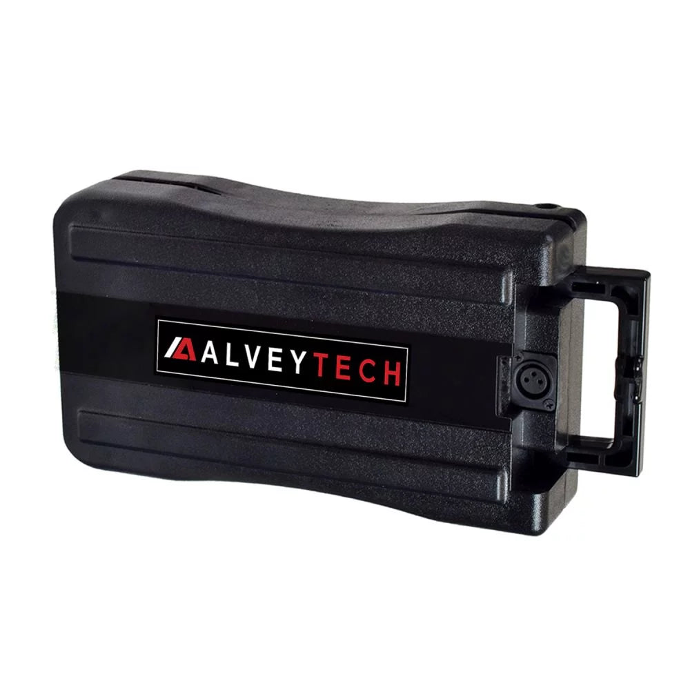 AlveyTech 24 Volt 10 Ah Rack Mount Battery Pack for Currie eZip and IZIP Electric Power Bike eBike
