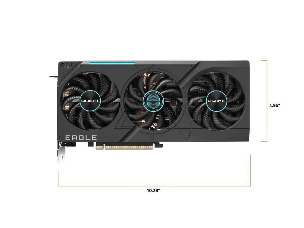 GIGABYTE GeForce RTX 4070 Ti SUPER EAGLE OC 16G Graphics Card, 3x WINDFORCE Fans, 16GB 256-bit GDDR6X, GV-N407TSEAGLE OC-16GD Video Card
