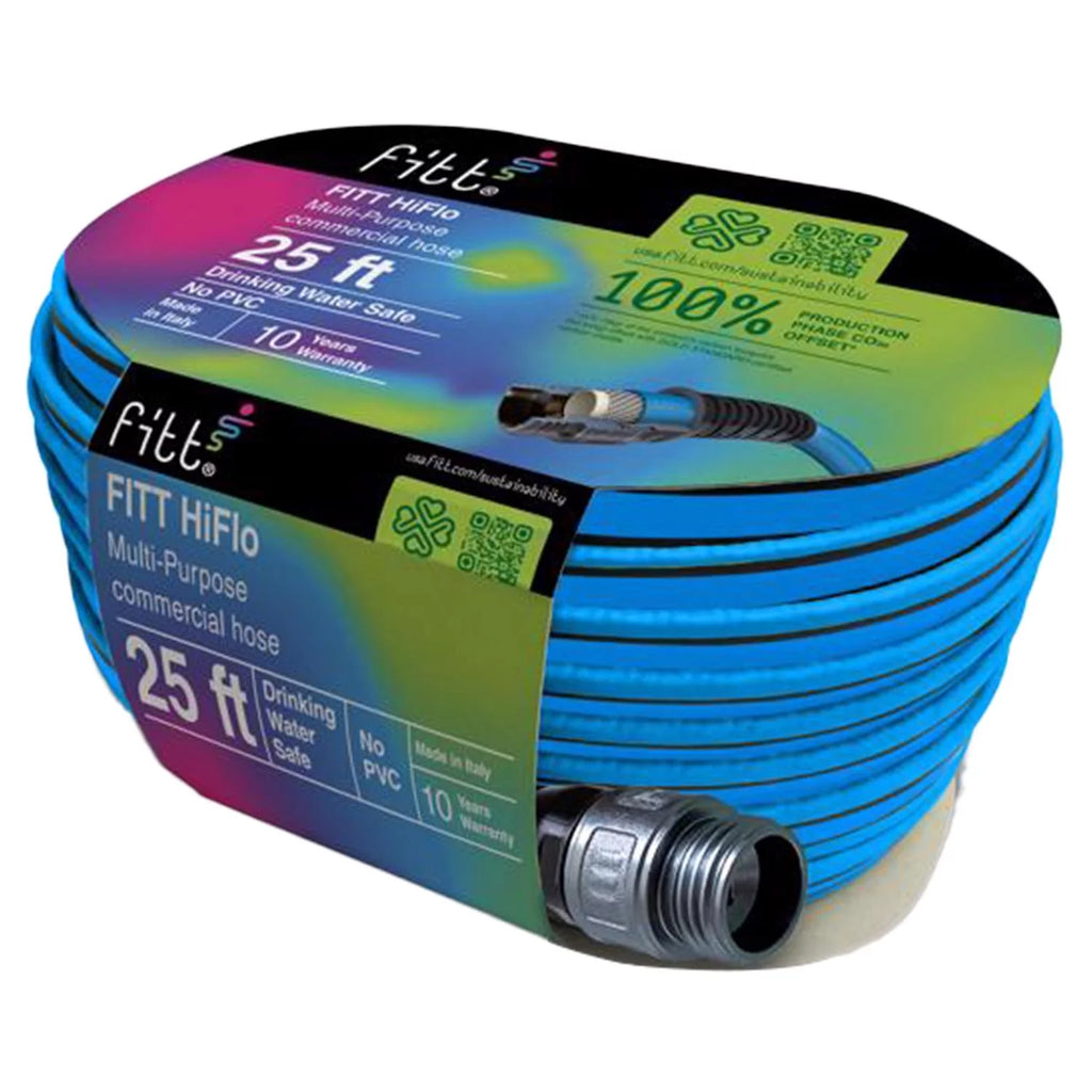 FITT HiFlo 100 ft. L Medium Duty Commercial Grade Lightweight Garden Hose