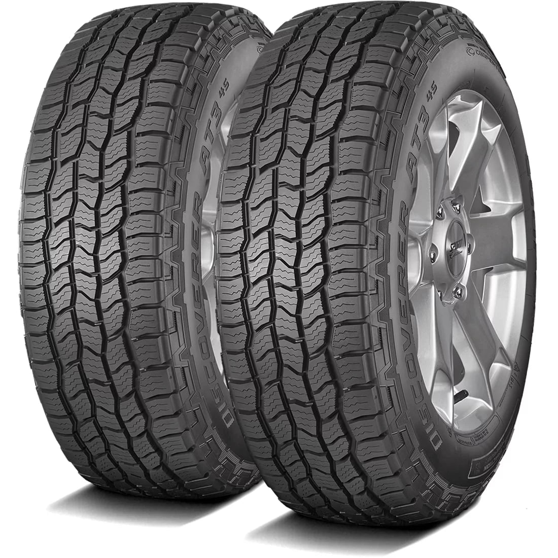 Set of 4 (FOUR) Cooper Discoverer AT3 4S 265/70R18 116T AT A/T All Terrain Tires Fits: 2021-23 Ford F-150 XLT, 2022 Toyota Tundra SR5 TRD Off-Road