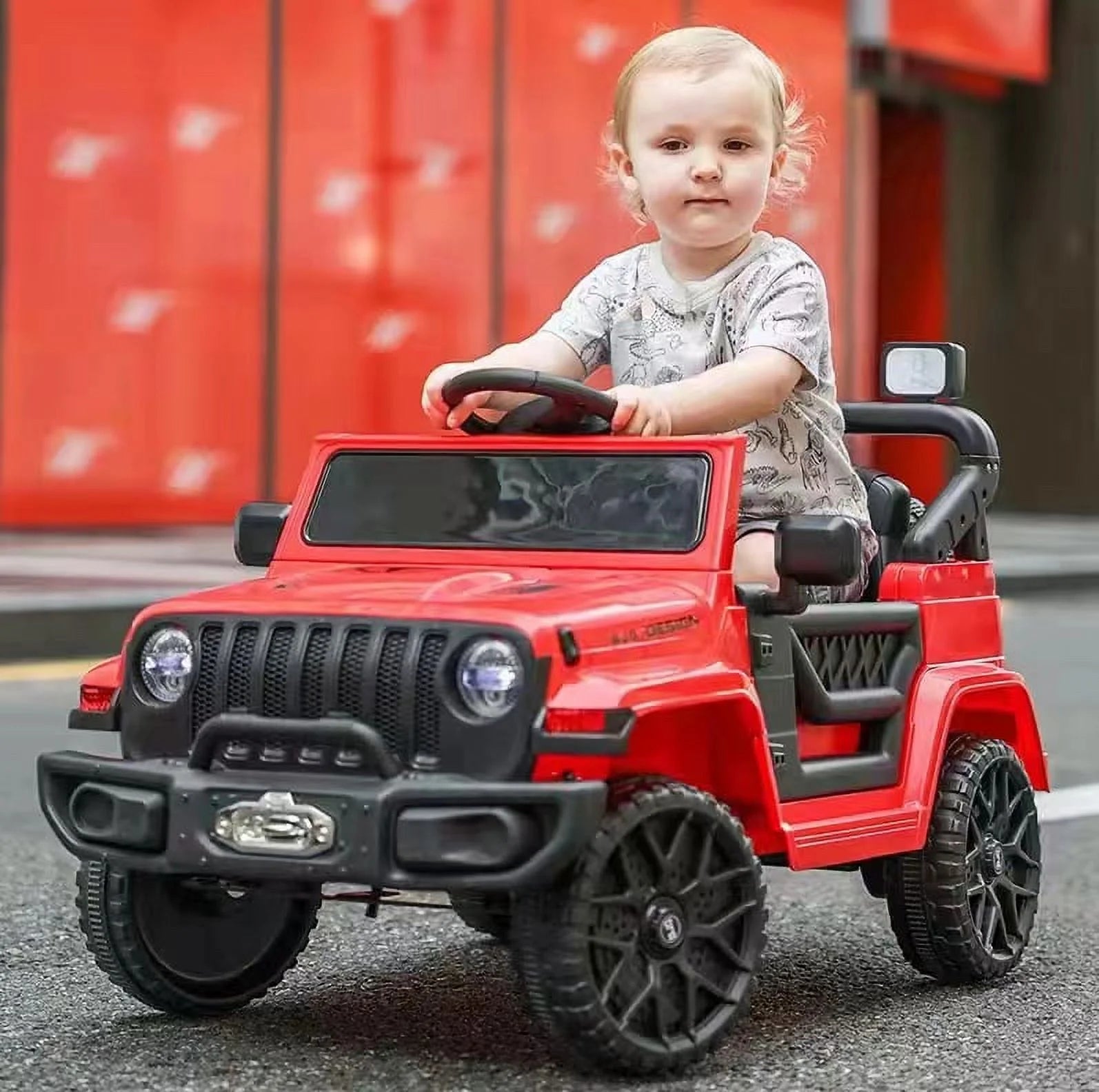 Powered Motorized Vehicles 12v Kid Ride On Electric Car Remote Control LED Lights,Suspension Wheels,Rubber EVA Tire,Music Pink-Ansley&HosHo
