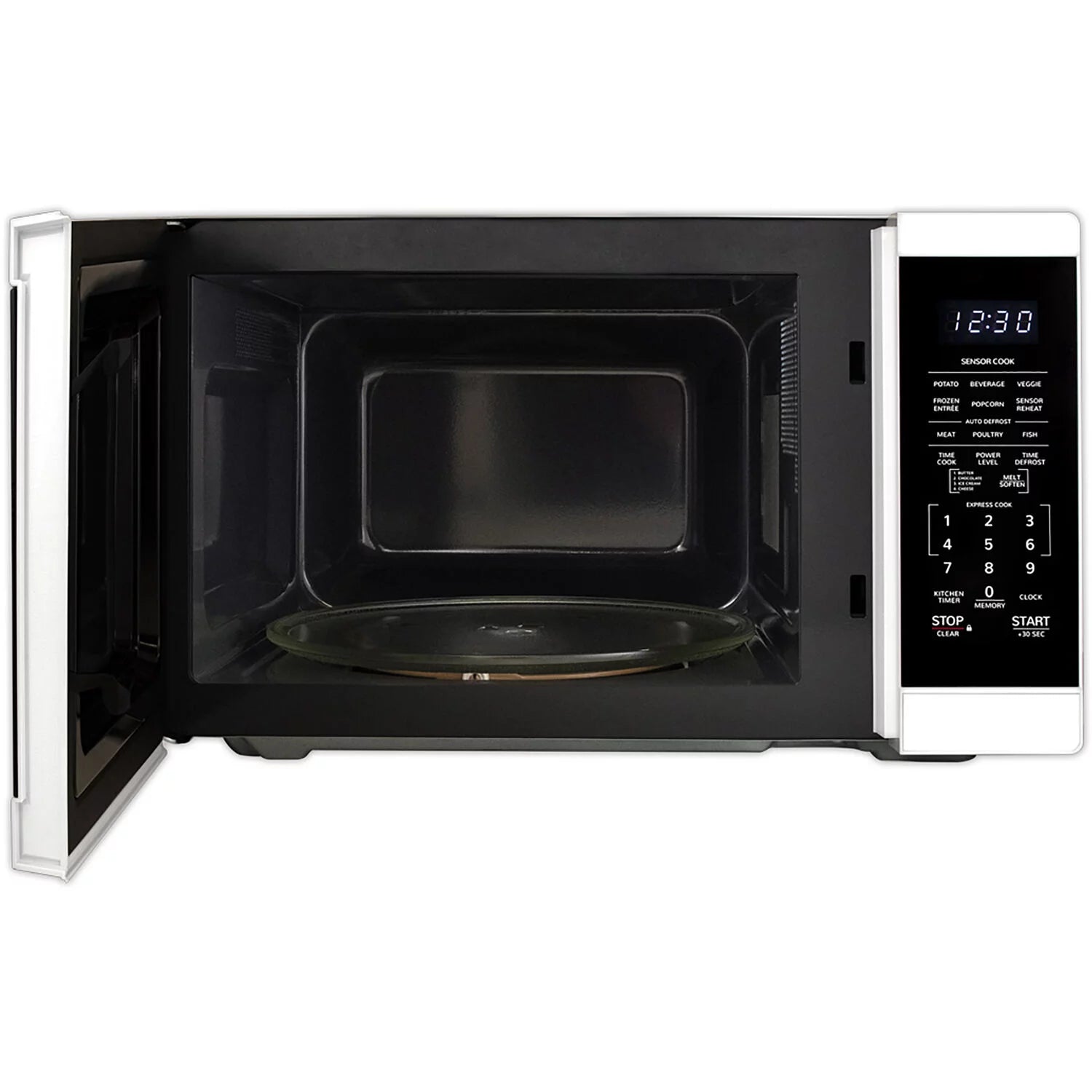 Sharp 1.4-Cu. Ft. Countertop Microwave Oven in Black