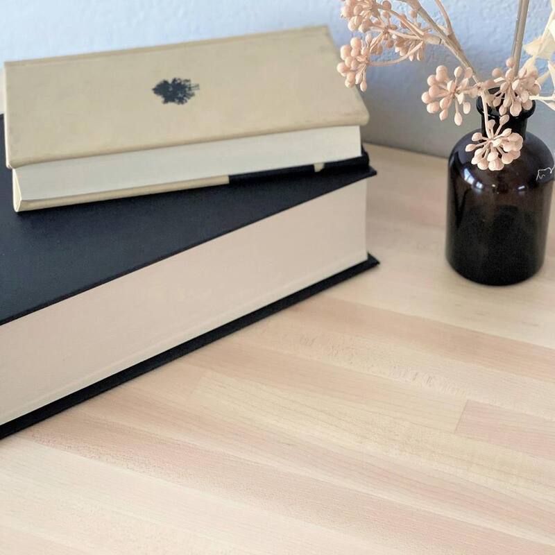 10 ft. L x 25 in. D Unfinished Maple Solid Wood Butcher Block Countertop With Eased Edge