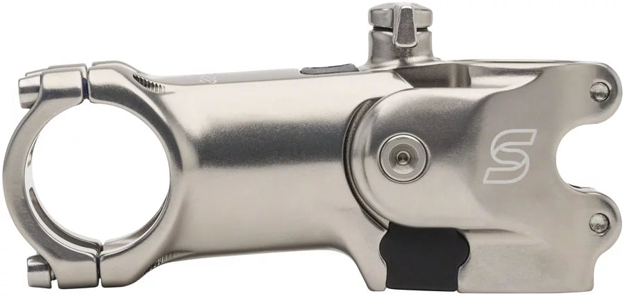 Cane Creek eeSilk Stem Lenght 80mm Clamp 31.8mm +6/-6 1 1/8 in Silver Aluminum