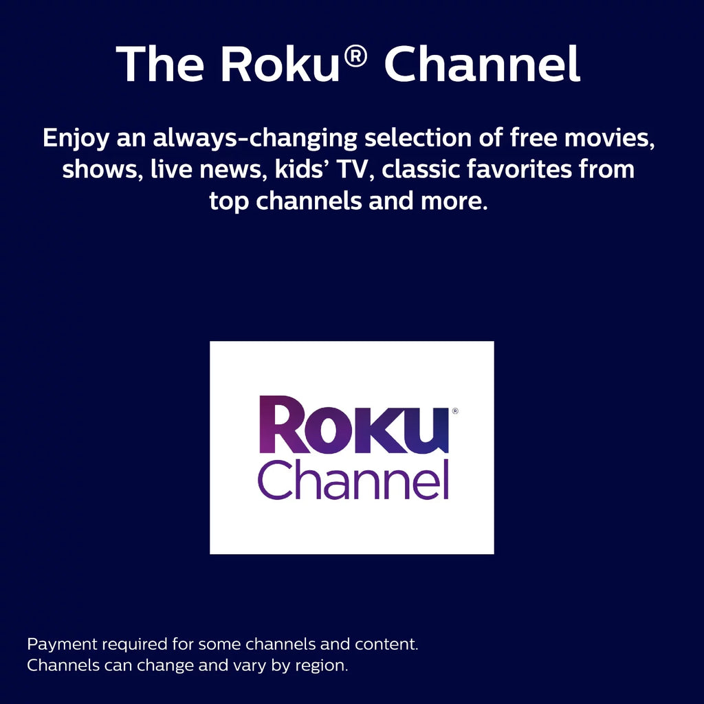 Philips 65" Class 4K Ultra HD (2160p) Roku Smart LED TV (65PFL4756/F7)