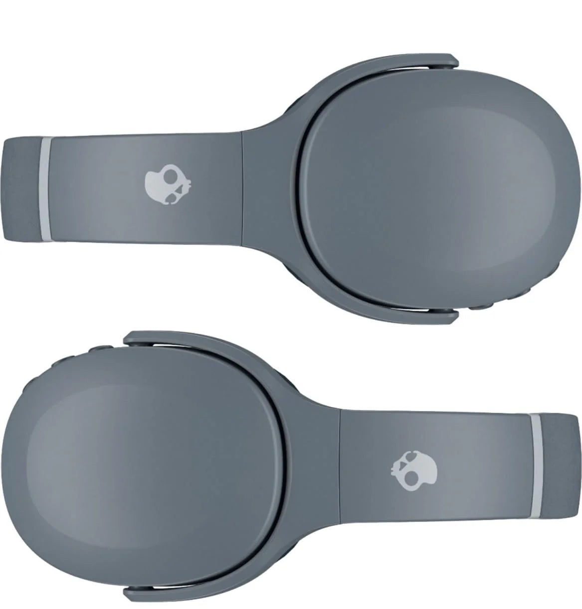 Skullcandy Crusher EVO True Wireless Bluetooth Over Ear Headphone Bundle with Premium Deluxe Carrying Case (Gray)