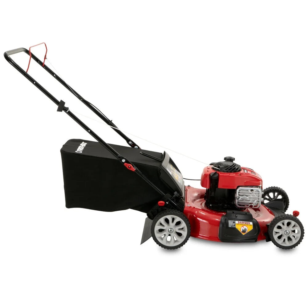 Troy-Bilt TB120B Walk Behind Push Mower 21 in. with 3-in-1 Cutting Triaction Cutting System