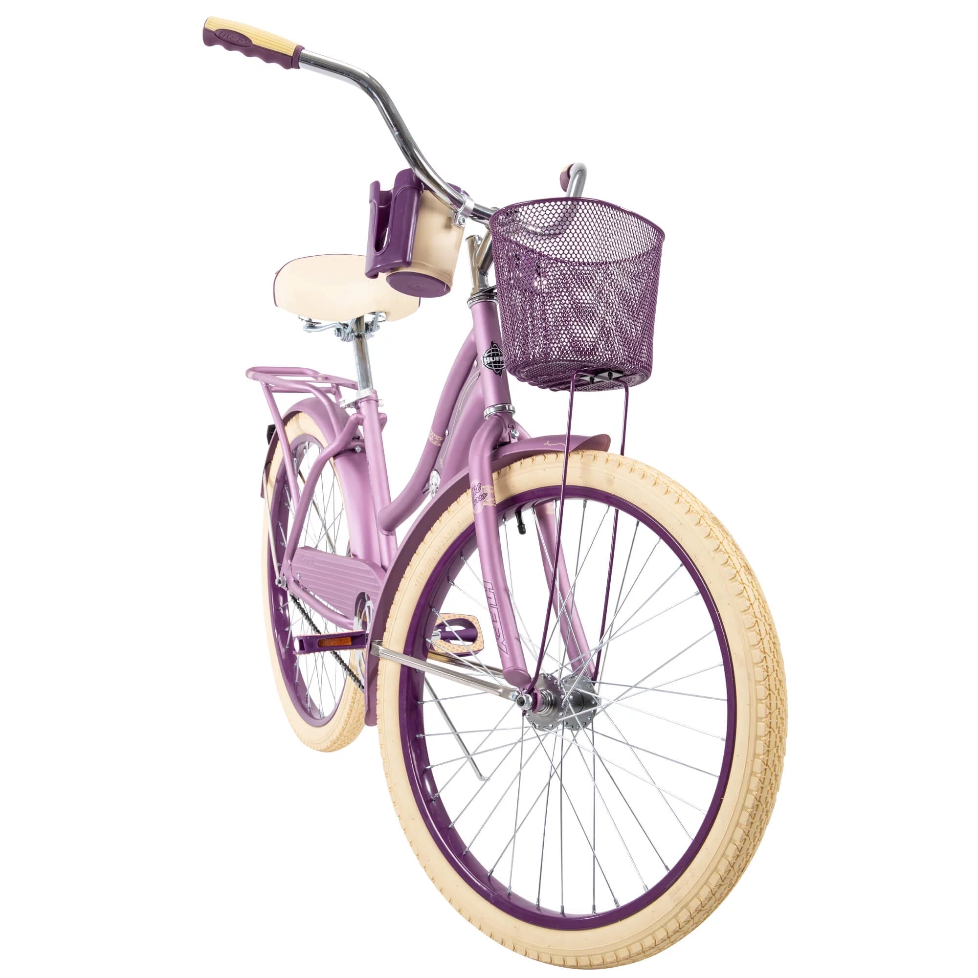 Huffy 24" Nel Lusso Girls' Cruiser Bike, Blue