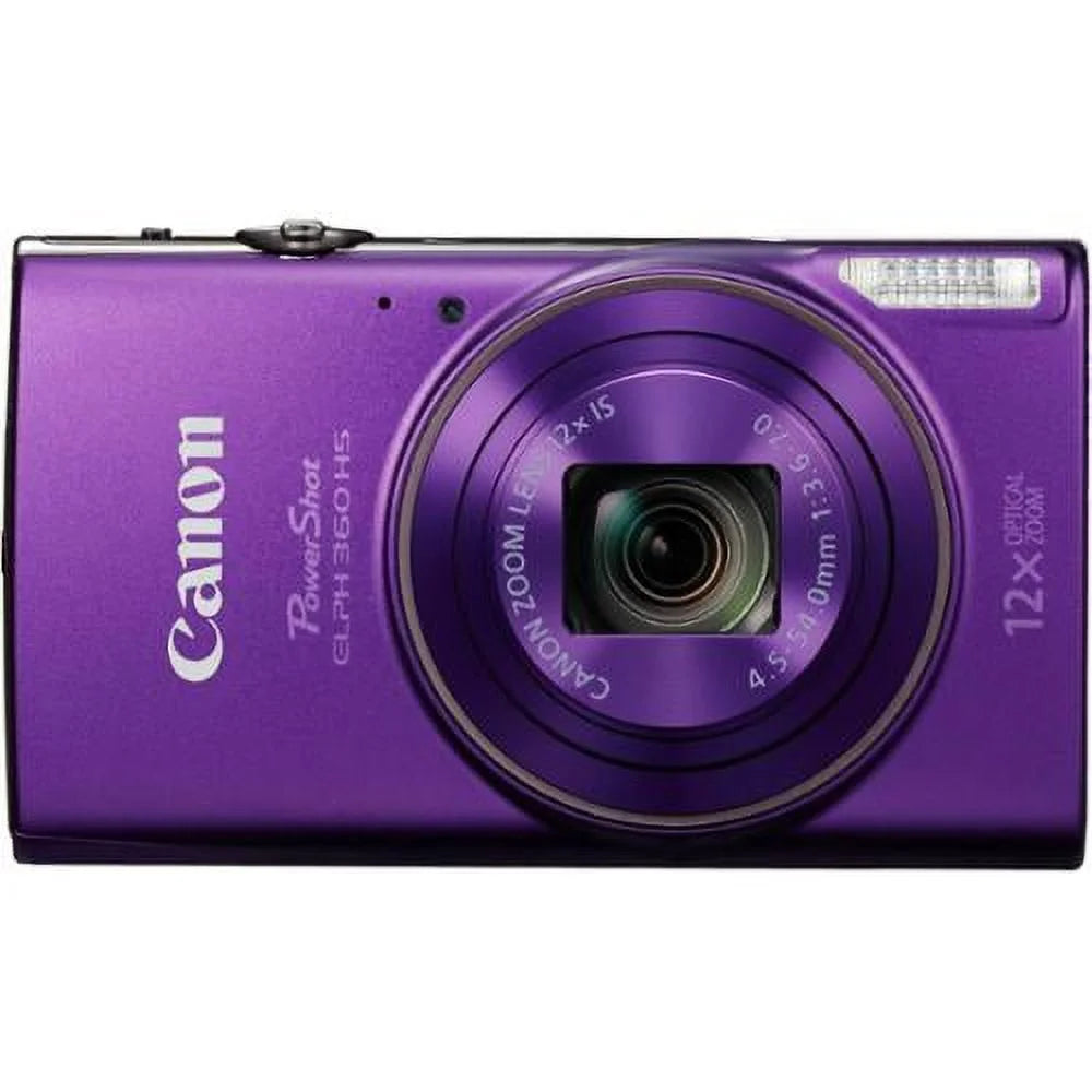 Canon PowerShot ELPH 360 HS Digital Camera (Silver)