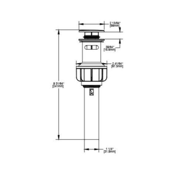 Oswell 4 in. Centerset Double-Handle High-Arc Bathroom Faucet in Polished Chrome (2-Pack)