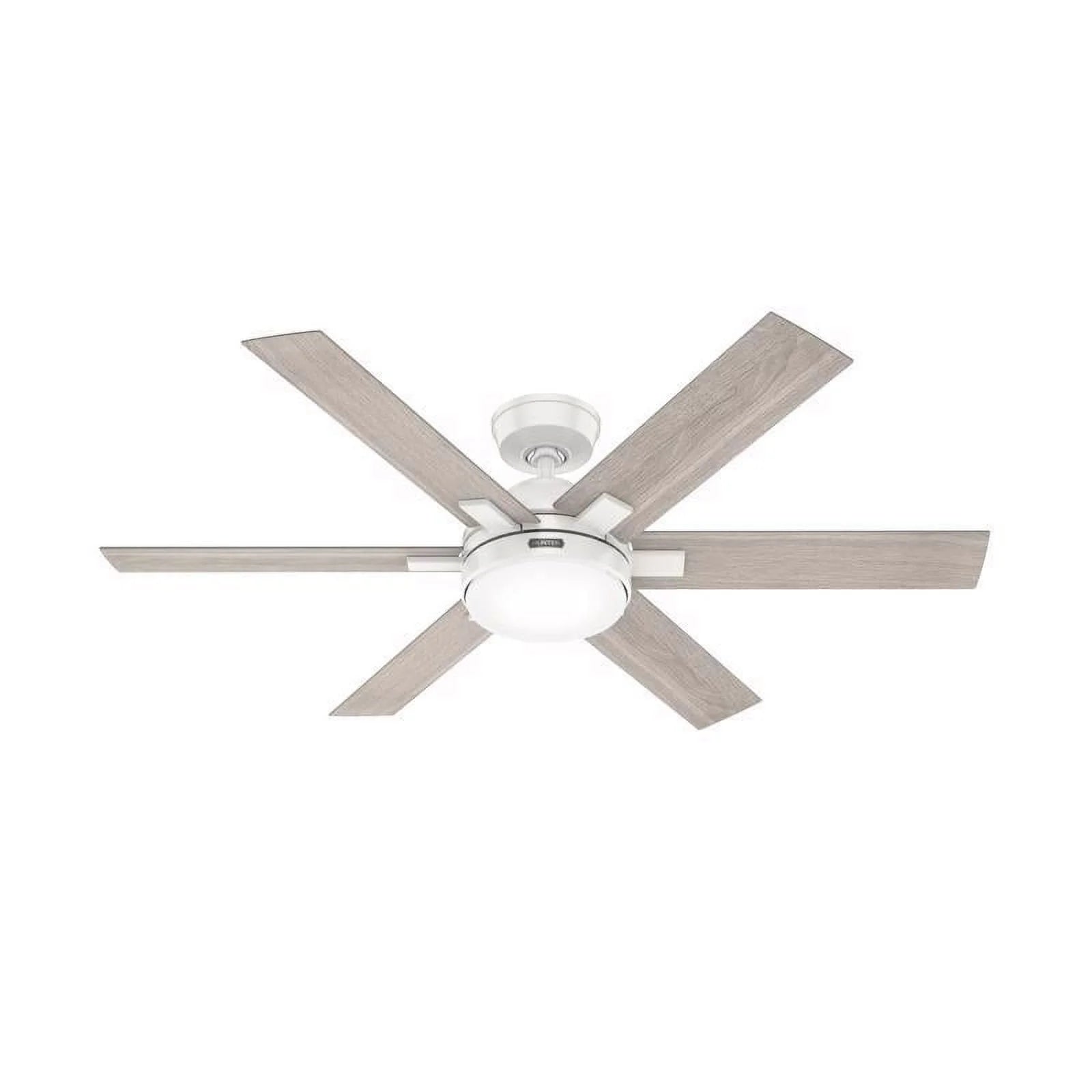 Hunter Georgetown 52 Led Georgetown 52" 6 Blade Indoor Led Ceiling Fan - White