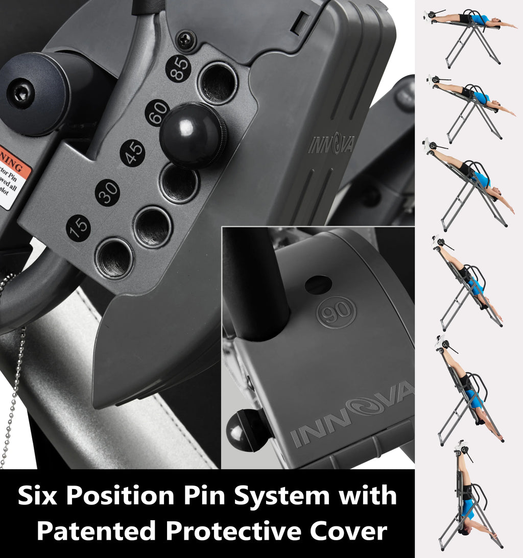 Innova ITX9900 Heavy Duty Inversion Table with Air Lumbar Support