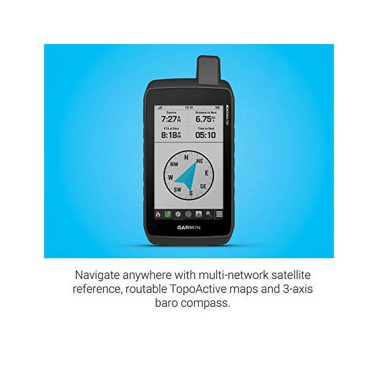 Garmin Montana 700i, Rugged GPS Handheld (Bundle) With ACCESSORIES