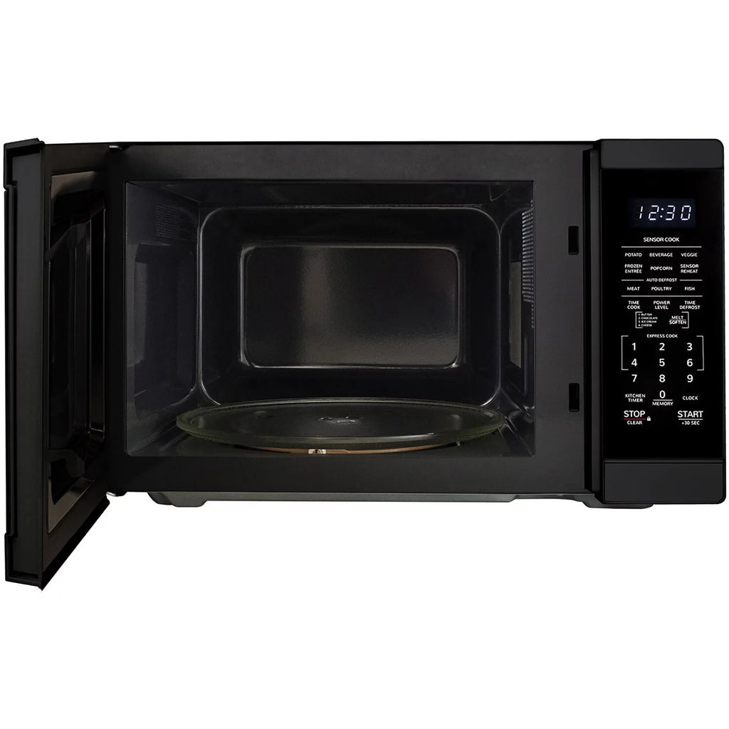 Sharp 1.4-Cu. Ft. Countertop Microwave Oven in Black