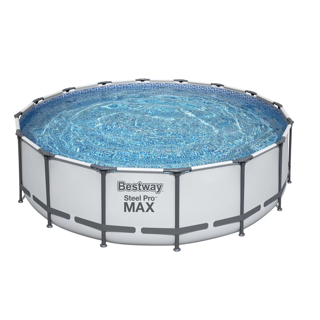 Bestway Steel Pro MAX 14' x 48" Round Above Ground Swimming Pool Set