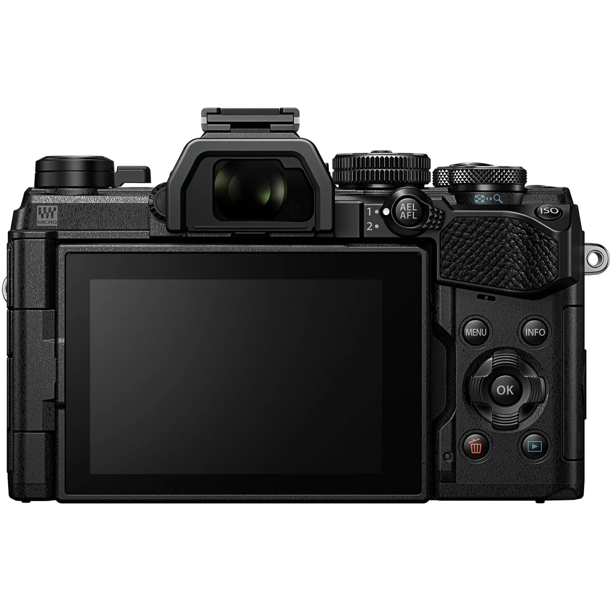 Olympus OM-D E-M5 Mark III Mirrorless Camera with 14-150mm Lens (Black) + Advanced Accessory Bundle: SanDisk 128GB Extreme SDXC, Universal Speedlite & Much More (27pc Bundle)