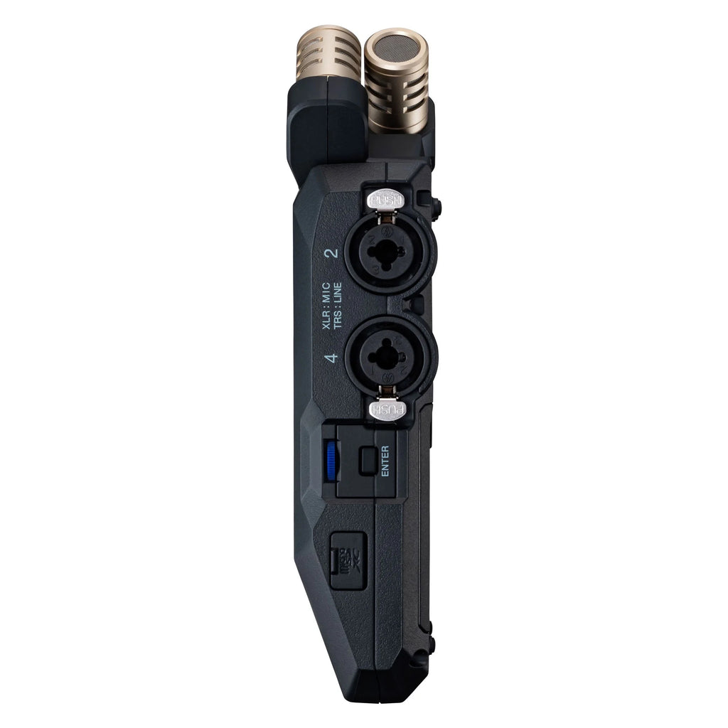 Zoom H6essential 6-Track 32-Bit Float Portable Audio Recorder + Wired XLR Lavalier Microphone XM-L2