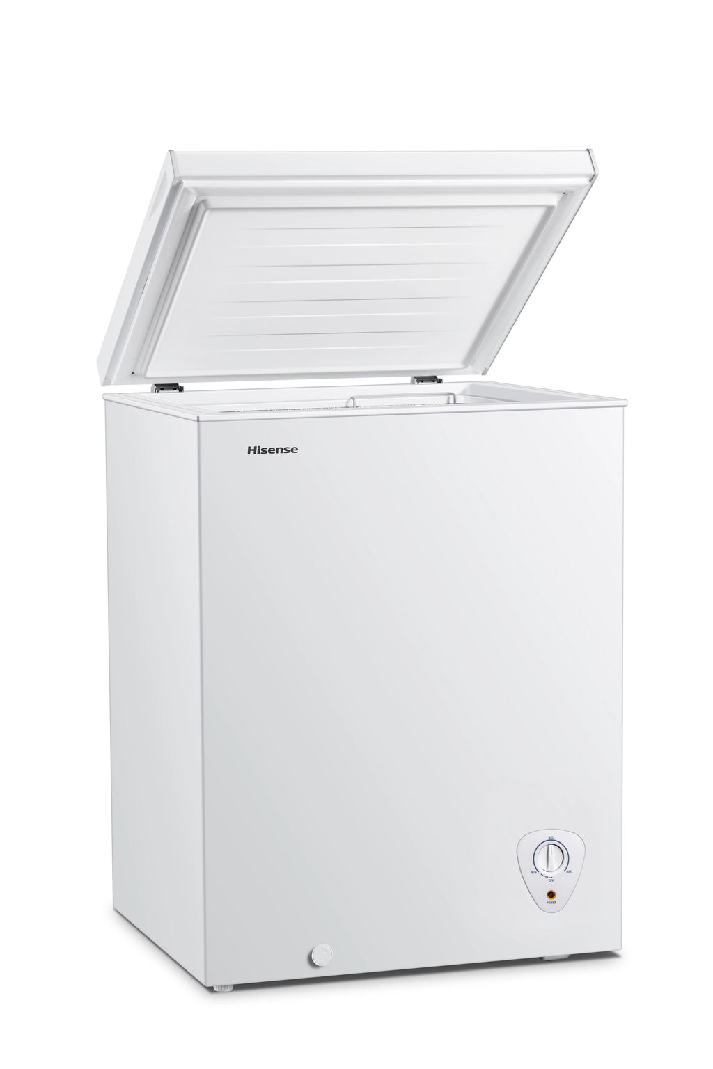 Hisense 5 Cu ft Garage Ready Chest Freezer, White,  1 Year Warranty, WFC050M6XWD