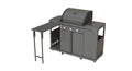 Rustler2 Three(3) Burner Propane Gas Grill Center & Kitchen Island by Brand-Man Grills